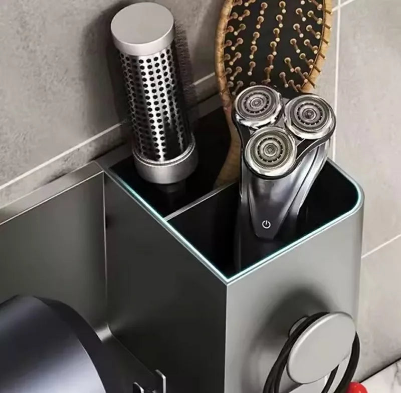 Sieninis Plukų Džiovinimo Laikiklis, Juodas