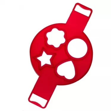 Silikoninė formelė kiaušiniams "4 figūros", 34,5 x 19 cm