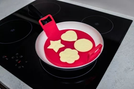 Silikoninė formelė kiaušiniams "4 figūros", 34,5 x 19 cm