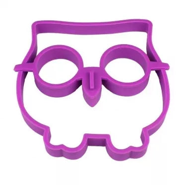 Silikoninė formelė kiaušiniams "Pelėda", 12 x 12 x 1,5 cm