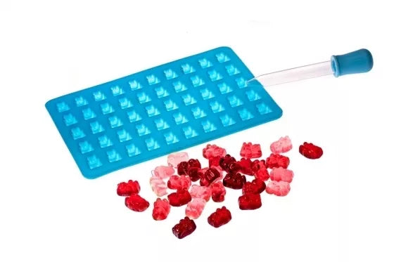 Silikoninė formelė "Meškiukai", 13,6 x 18,6 x 1,5 cm