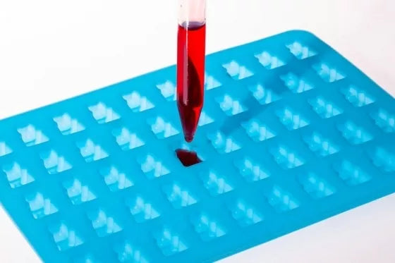 Silikoninė formelė "Meškiukai", 13,6 x 18,6 x 1,5 cm