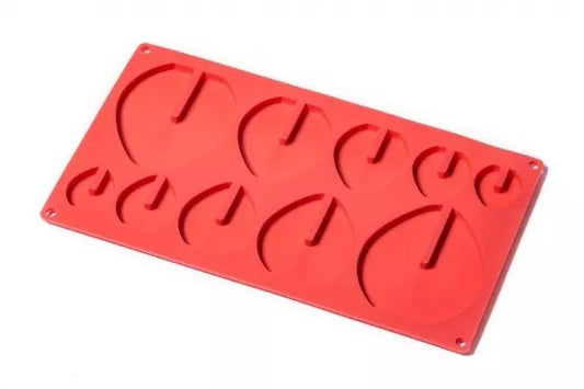 Silikoninė formelė šokoladiniams kiaušiniams, 28,9 x 16,8 x 0,7 cm