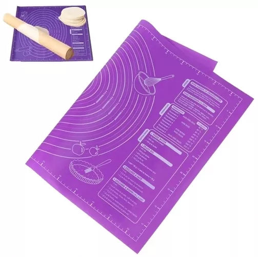 Silikoninis Kepimo Kilimėlis, Violetinis