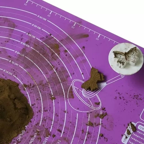 Silikoninis Kepimo Kilimėlis, Violetinis