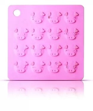 Silikoninis padėkliukas "SiliconeZone" Paršiukai