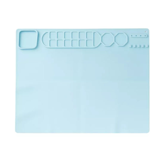 Silikoninis Peišimo Kilimėlis + 10 Teptukų