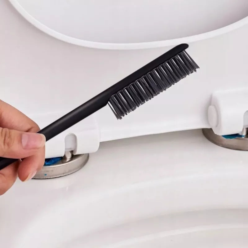 Silikoninis Tualeto Šepetys Su Dubeniu, Juodas