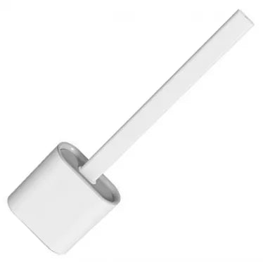 Silikoninis tualeto šepetys su stovu, 9,5 x 36 cm