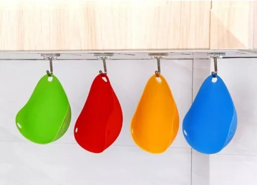 Silikoninių kiaušinių kepimo formų rinkinys, 4 vnt