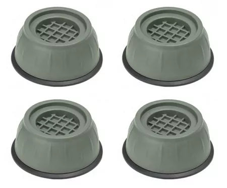 Skalbimo mašinos kojelės, 4 vnt (pilkos)