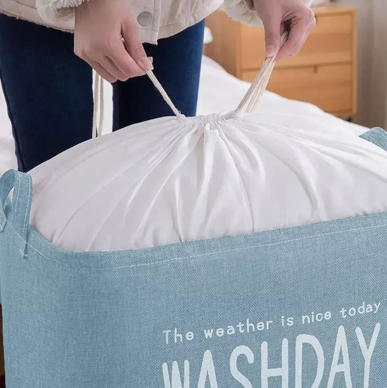 Skalbinių Krepšys, Mėlynas, 70 l