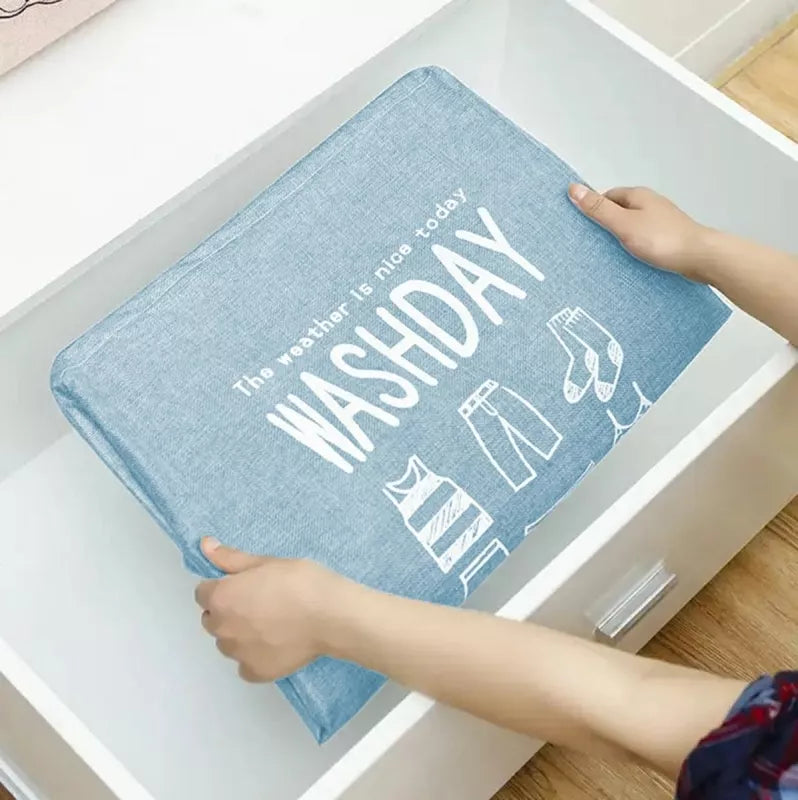 Skalbinių Krepšys, Mėlynas, 70 l