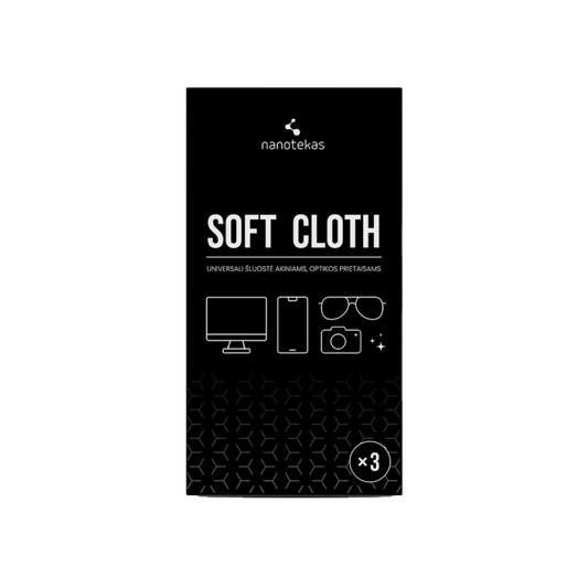 Šluostė Akiniams Nanotekas, 3 vnt