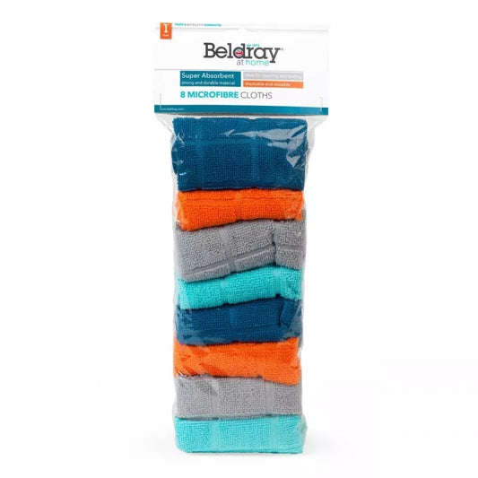 Šluostės Beldray La066374Beu7 Super Absorbent Microfibre Cloths