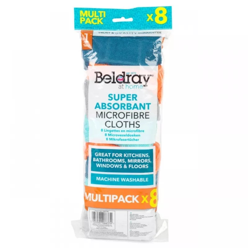 Šluostės Beldray La066374Beu7 Super Absorbent Microfibre Cloths