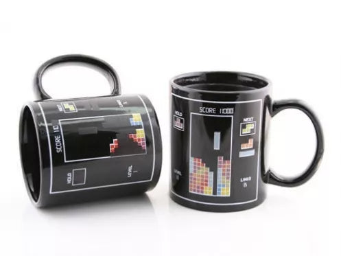 Spalva keičiantis puodelis "Tetris", 330 ml