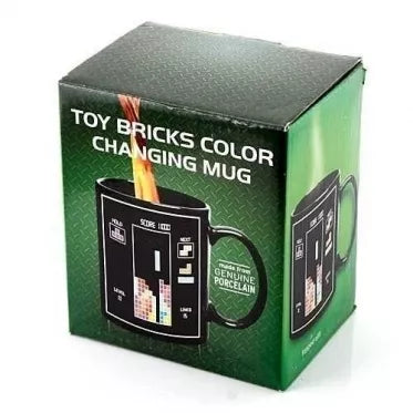 Spalva keičiantis puodelis "Tetris", 330 ml