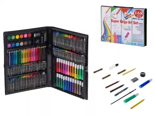 Spalvinimo rinkinys "Menas", 168 vnt