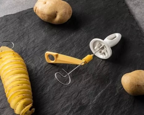 Spiralinė bulvių pjaustyklė