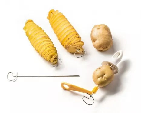 Spiralinė bulvių pjaustyklė