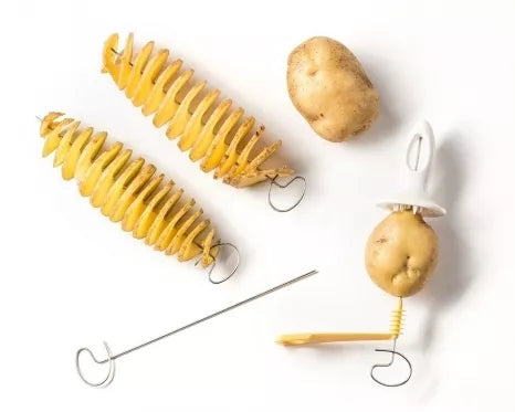 Spiralinė bulvių pjaustyklė