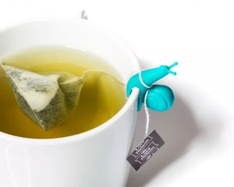 Sraigės formos arbatos pakelio laikiklis, 6 vnt