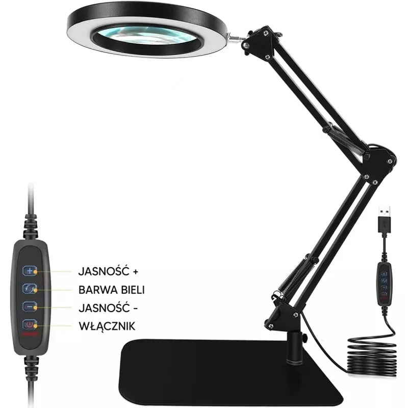 Stalinis Darbinis Šviestuvas Su Padidinimo Stiklu, 11 W