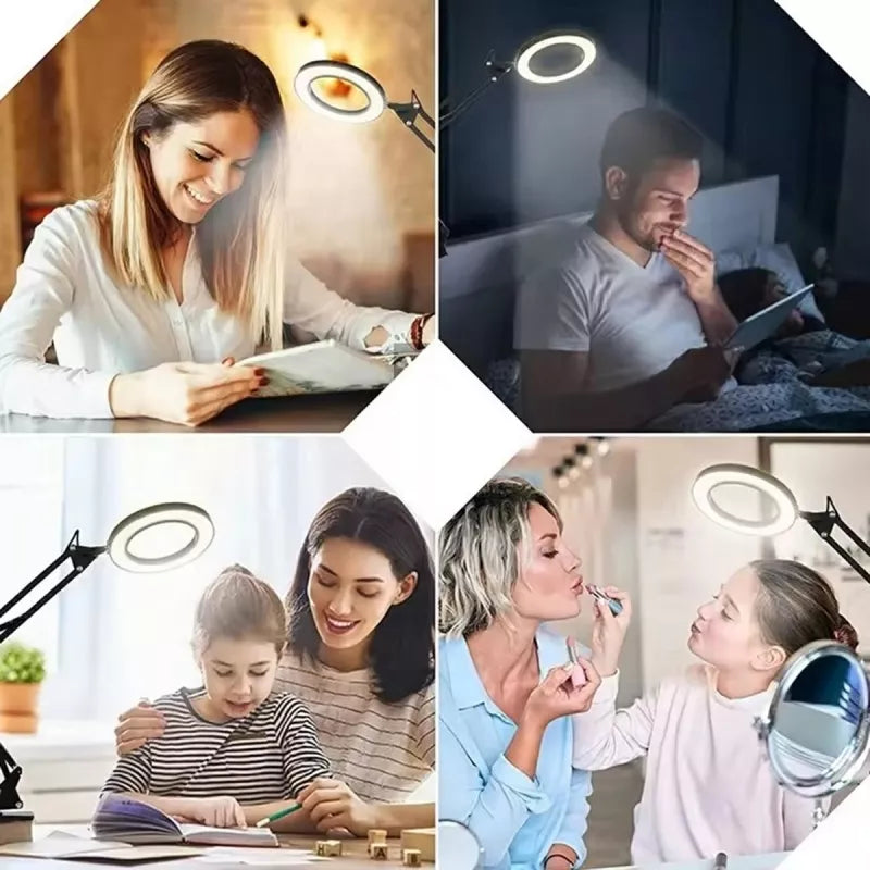 Stalinis Darbinis Šviestuvas Su Padidinimo Stiklu, 12 W