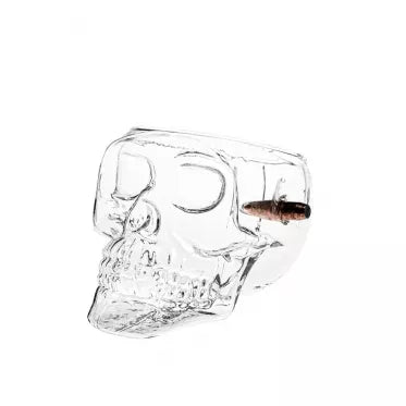 Stiklinė "Neperšaunama kaukolė"