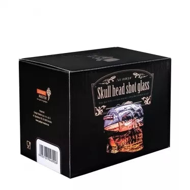 Stiklinė "Neperšaunama kaukolė"