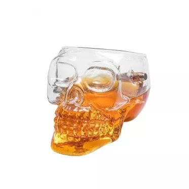 Stiklinė "Neperšaunama kaukolė"