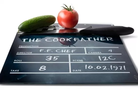 Stiklinė pjaustymo lentelė "Clapboard", 30 x 30 x 0,3 cm