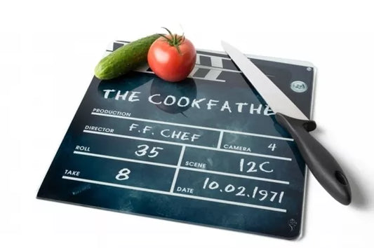 Stiklinė pjaustymo lentelė "Clapboard", 30 x 30 x 0,3 cm