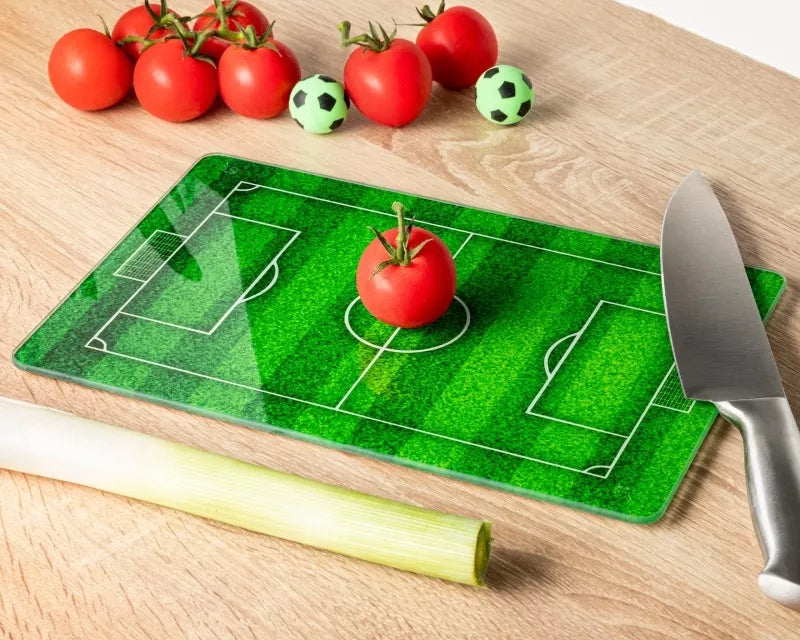 Stiklinė Pjaustymo Lentėlė Futbolo Aikštė
