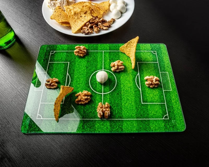 Stiklinė Pjaustymo Lentėlė Futbolo Aikštė