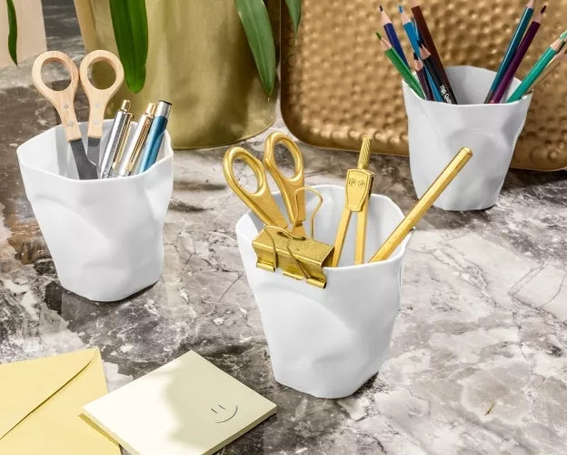 Sutraiškytos Pieštukinės, 3Vnt, Balta