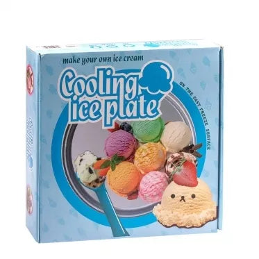 Tailandietiškų sukamųjų ledų gaminimo rinkinys