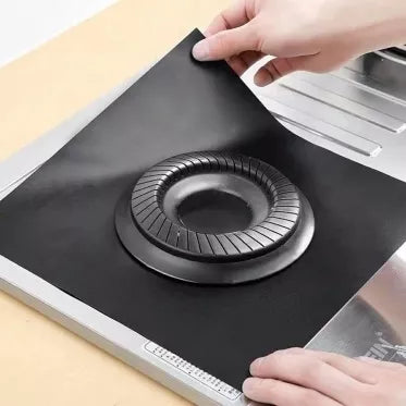 Teflono kilimėlis dujinei viryklei, 4 vnt