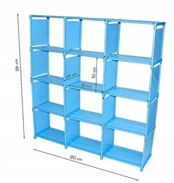 Tekstilinė lentyna, 126 x 120 cm