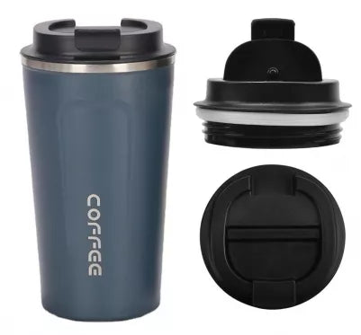 Termo puodelis "Coffee", 510 ml (mėlynas)