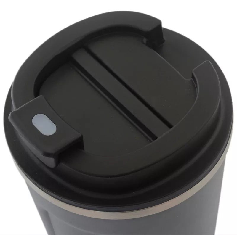 Termo Puodelis Su Termometru, Baltas