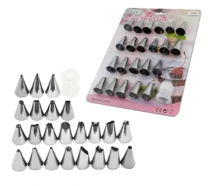 Tortų dekoravimo rinkinys, 24 vnt