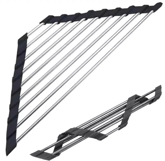 Trikampė Sulankstoma Džiovyklė Ant Kriauklės Krašto