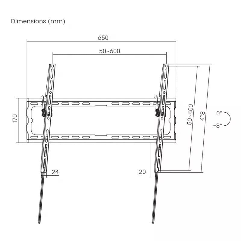 TV Laikiklis Sbox S2837
