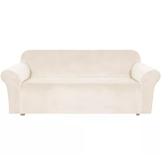 Universalus Užvalkalas Standartinei 3 Vietų Sofai, Smėlio Spalvos