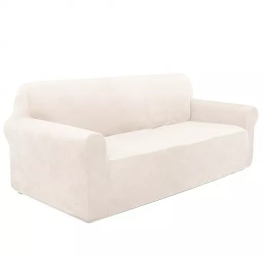 Universalus Užvalkalas Standartinei 3 Vietų Sofai, Smėlio Spalvos