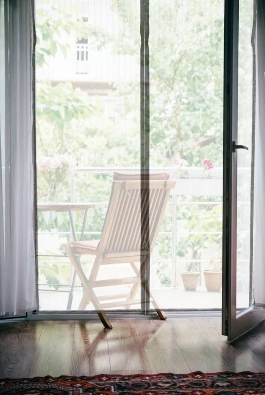 Užuolaidų tipo tinklelis nuo uodų su magnetais, 100 x 210 cm