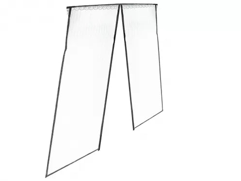 Užuolaidų tipo tinklelis nuo uodų su magnetais, 110 x 220 cm