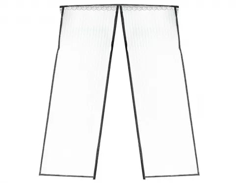 Užuolaidų tipo tinklelis nuo uodų su magnetais, 160 x 230 cm